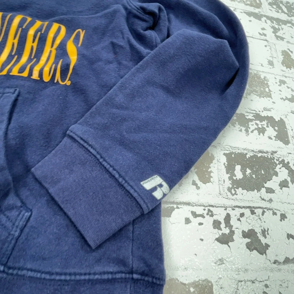 West Virginia Mountaineers Hoodie Boys Small Sweatshirt Sweater WVU Youth EU2 - Picture 4 of 7